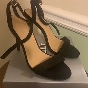 Black Ankle Strap heels